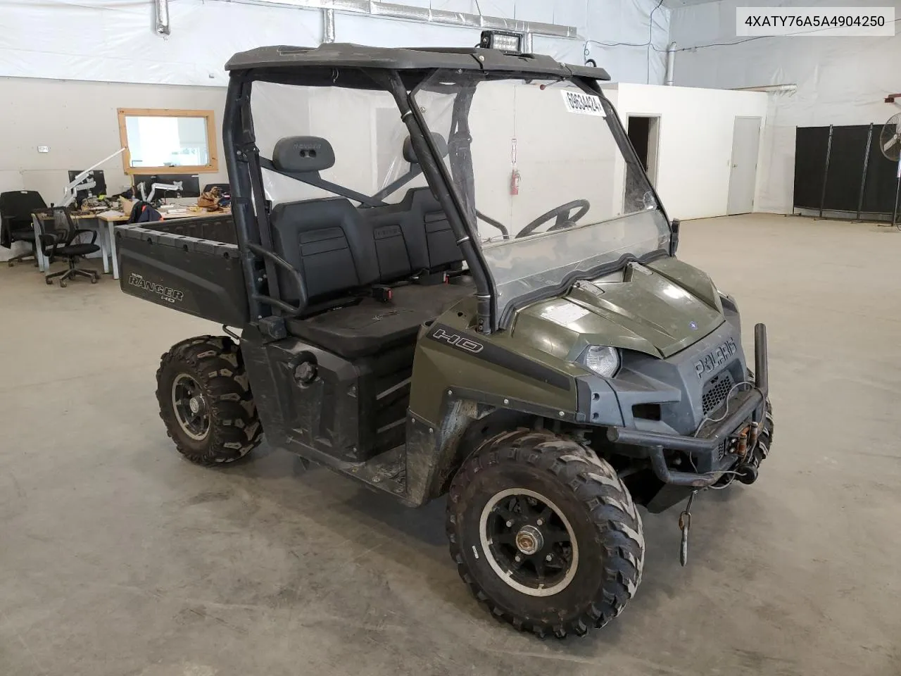 2010 Polaris Ranger Hd VIN: 4XATY76A5A4904250 Lot: 69634424