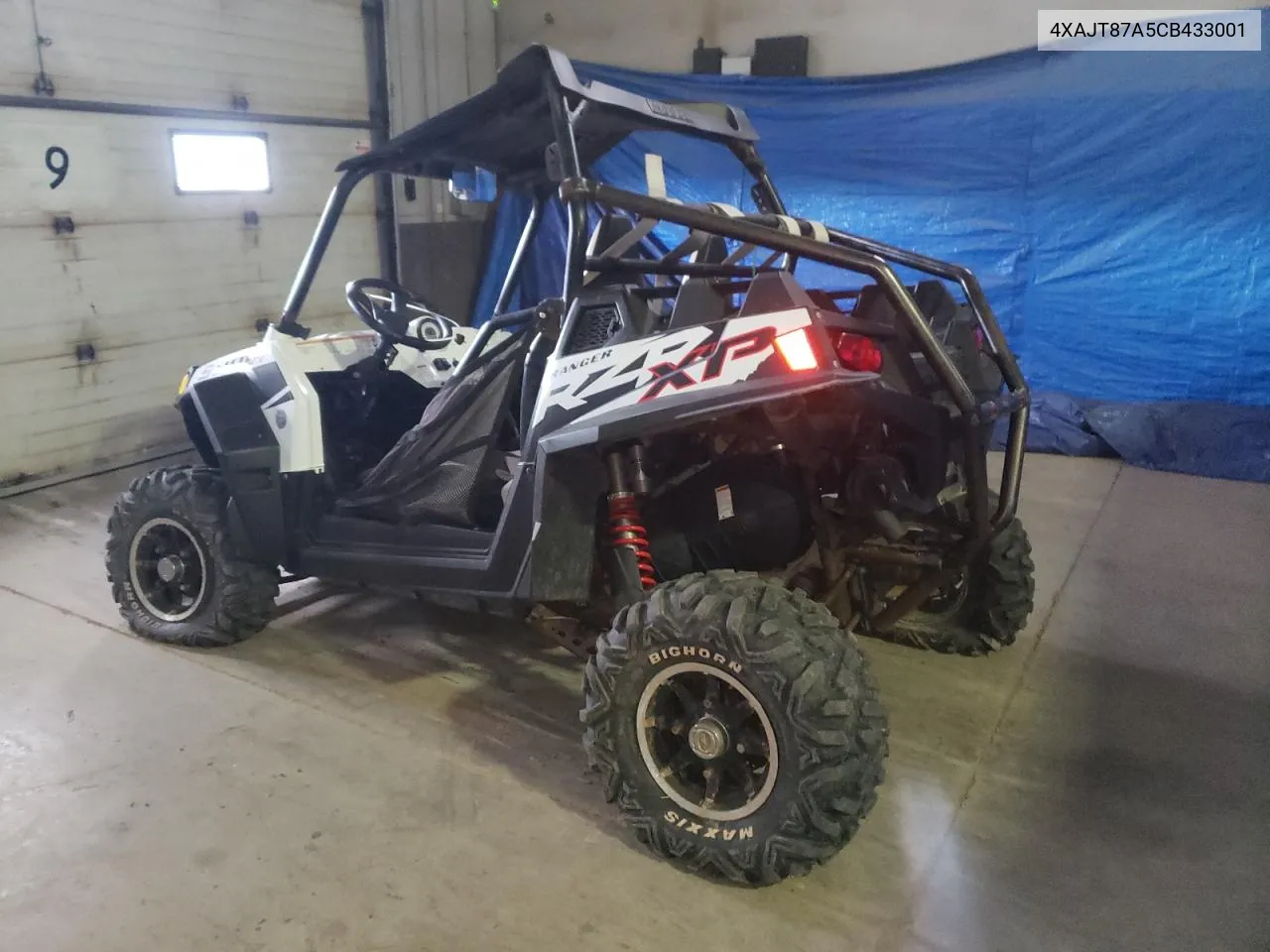 2012 Polaris Ranger Rzr 900Xp VIN: 4XAJT87A5CB433001 Lot: 72674874