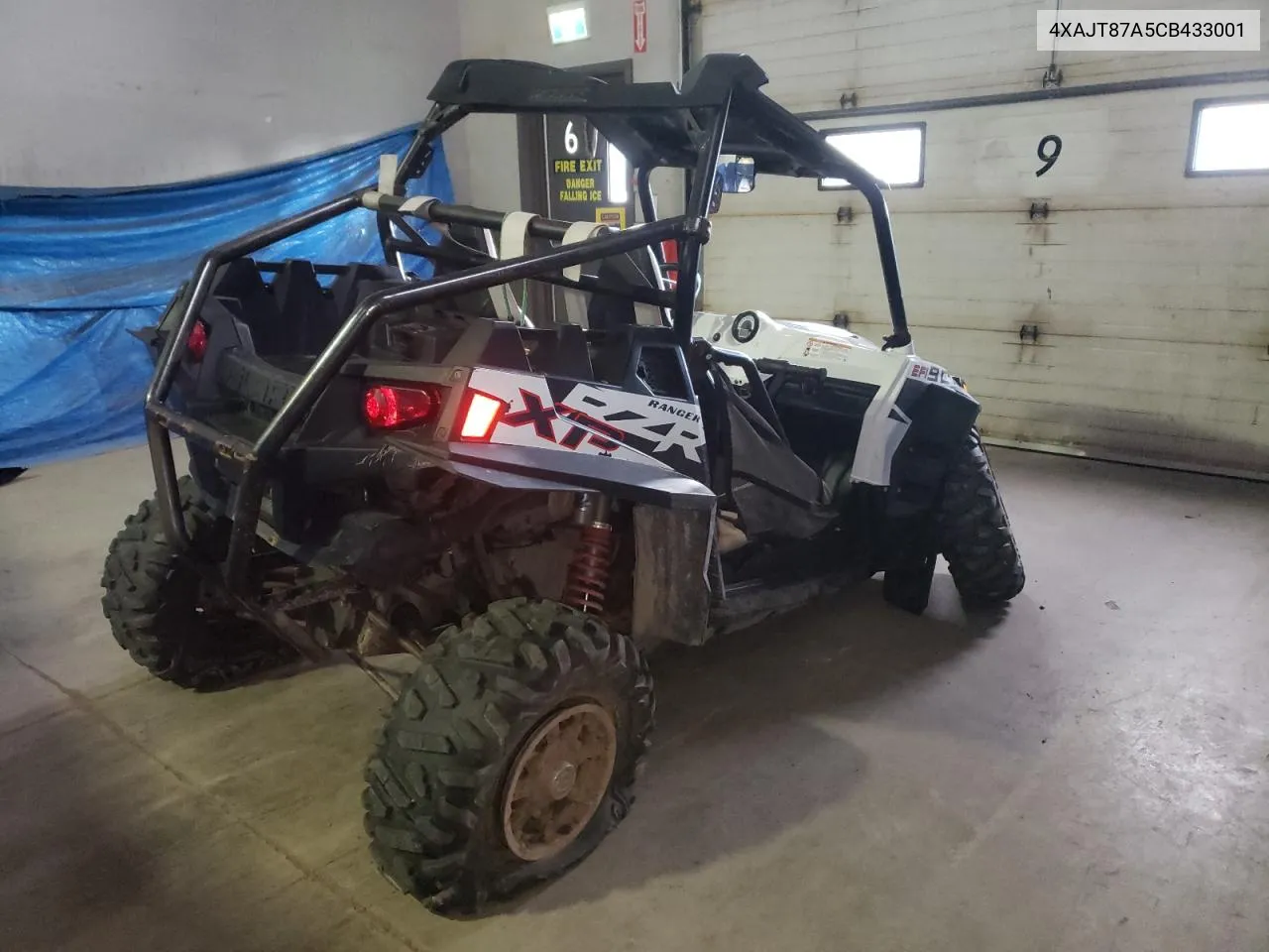 2012 Polaris Ranger Rzr 900Xp VIN: 4XAJT87A5CB433001 Lot: 72674874