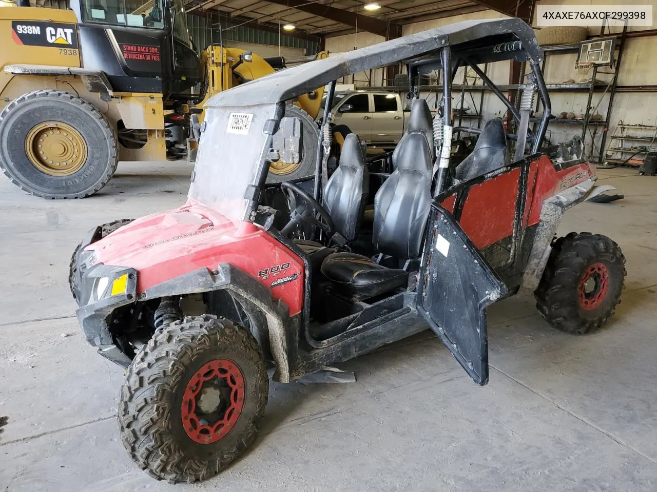 2012 Polaris Ranger Rzr 4 800 VIN: 4XAXE76AXCF299398 Lot: 72962574