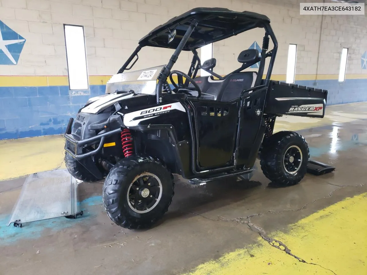 2012 Polaris Ranger 800 Xp Eps VIN: 4XATH7EA3CE643182 Lot: 73144724