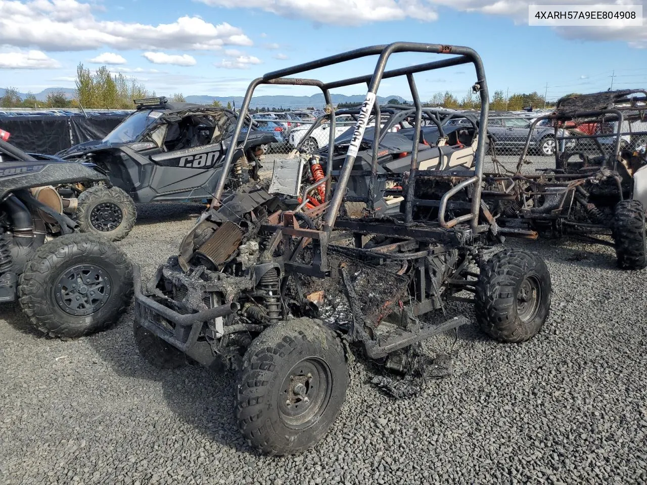 2014 Polaris Ranger 570 VIN: 4XARH57A9EE804908 Lot: 74843624