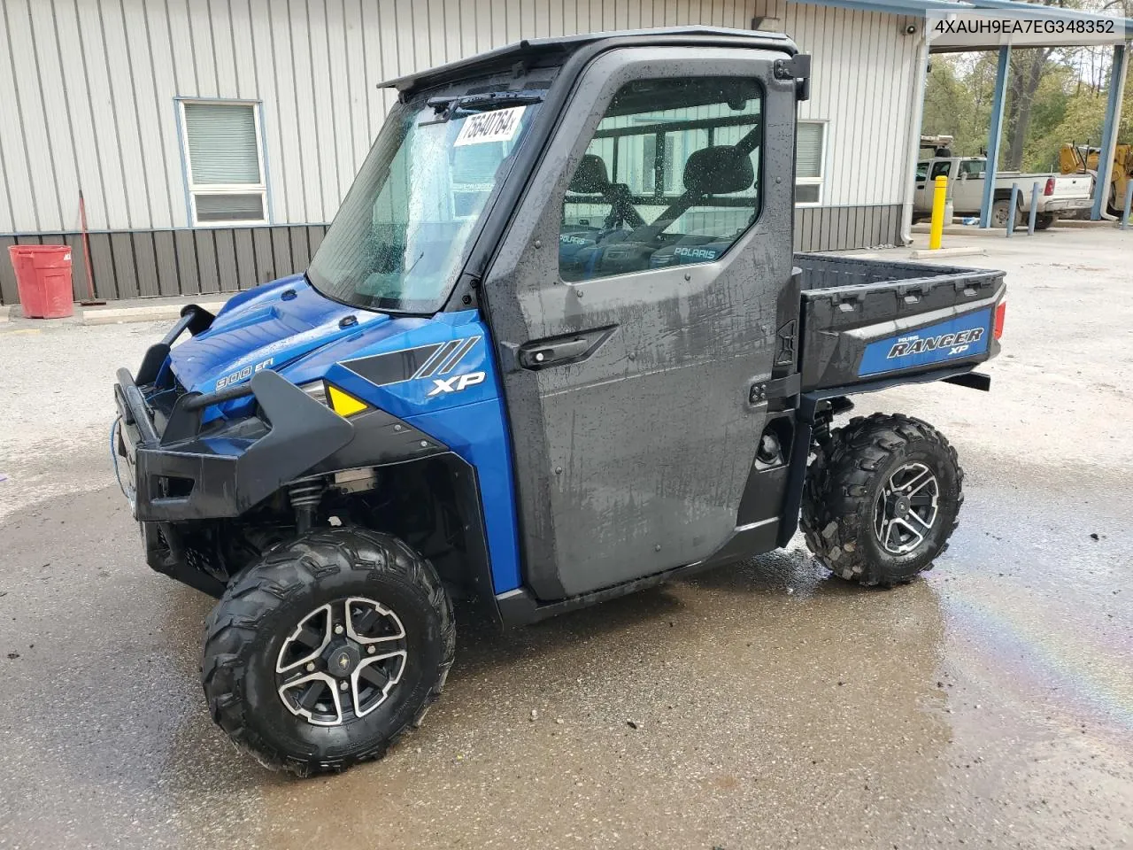 2014 Polaris Ranger 900 Xp Eps VIN: 4XAUH9EA7EG348352 Lot: 75640764