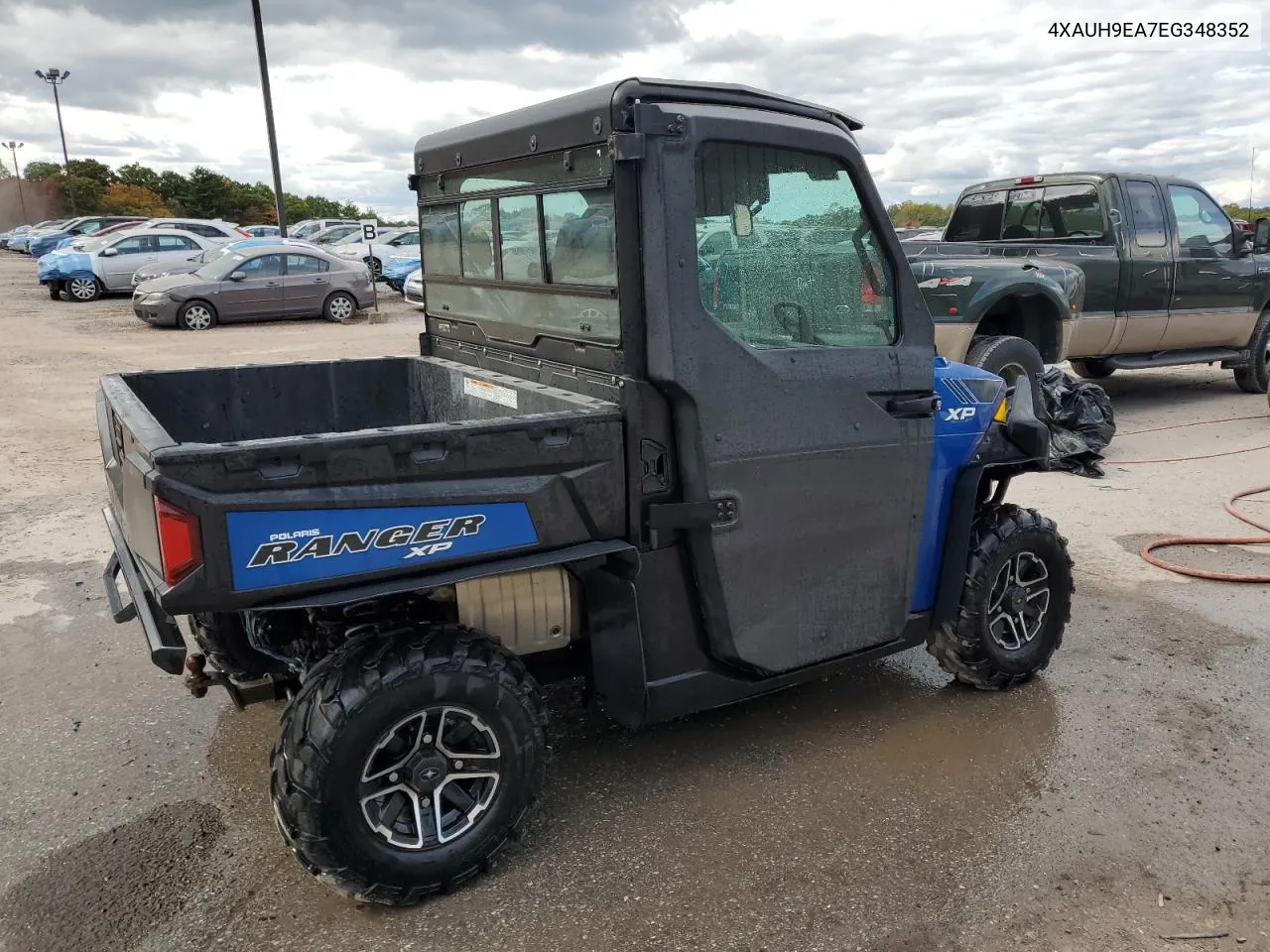 2014 Polaris Ranger 900 Xp Eps VIN: 4XAUH9EA7EG348352 Lot: 75640764