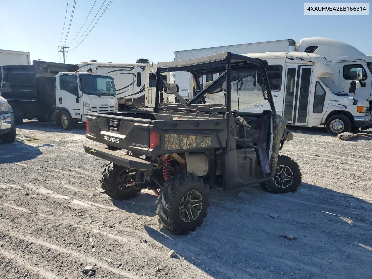 2014 Polaris Ranger 900 Xp Eps VIN: 4XAUH9EA2EB166314 Lot: 77590134