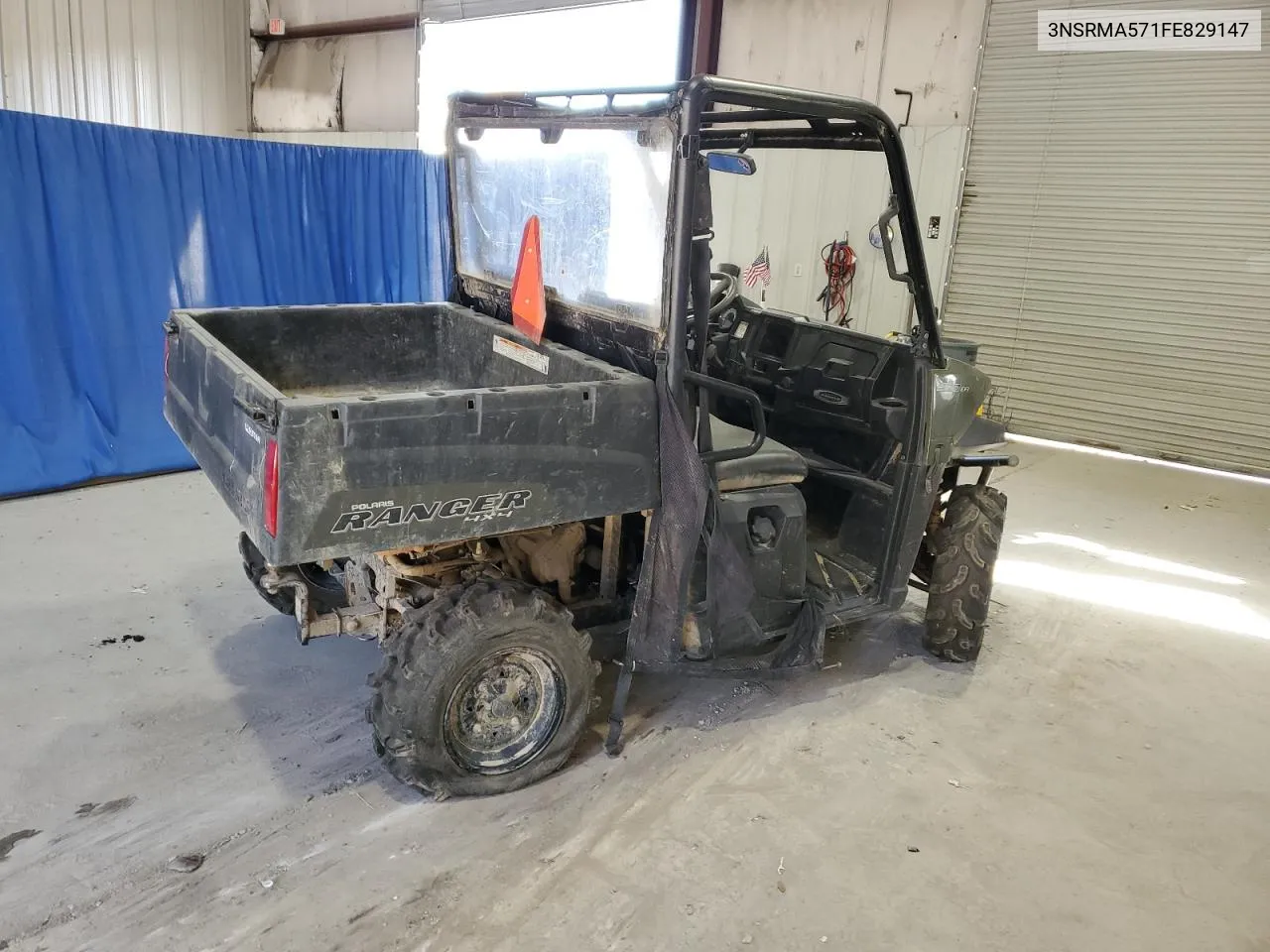 2015 Polaris Ranger 570 VIN: 3NSRMA571FE829147 Lot: 75795704