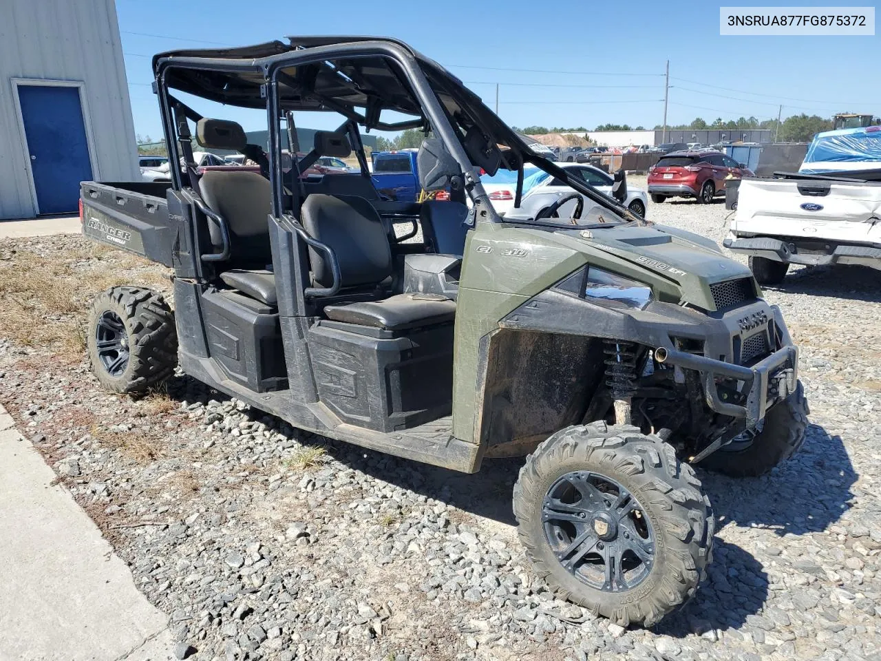 2015 Polaris Ranger Crew 900 VIN: 3NSRUA877FG875372 Lot: 76580734