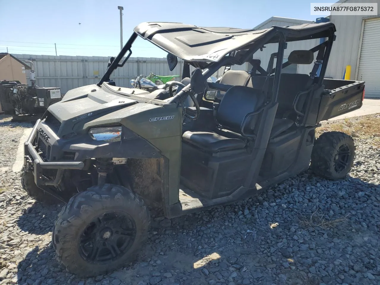 2015 Polaris Ranger Crew 900 VIN: 3NSRUA877FG875372 Lot: 76580734