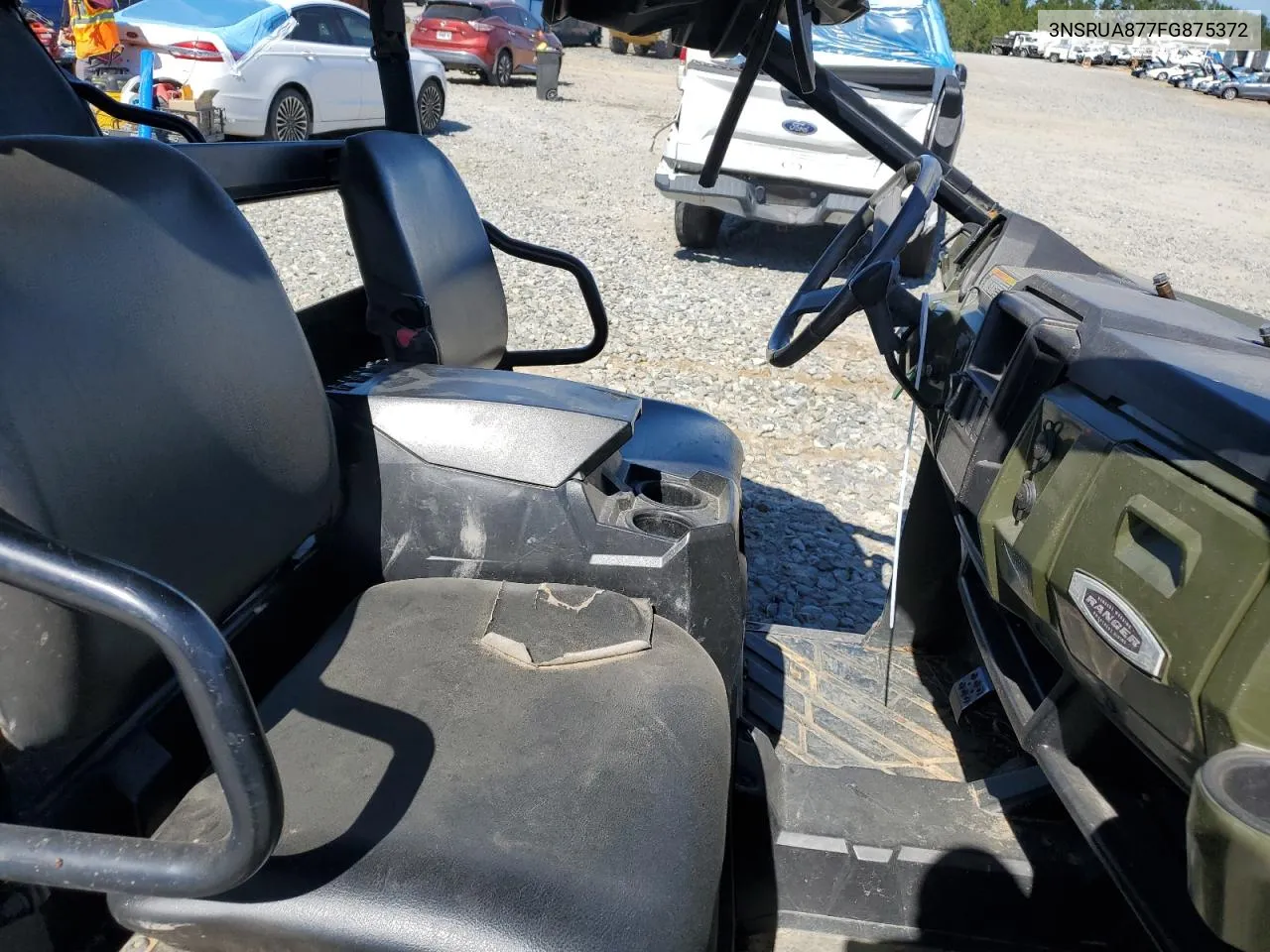 2015 Polaris Ranger Crew 900 VIN: 3NSRUA877FG875372 Lot: 76580734