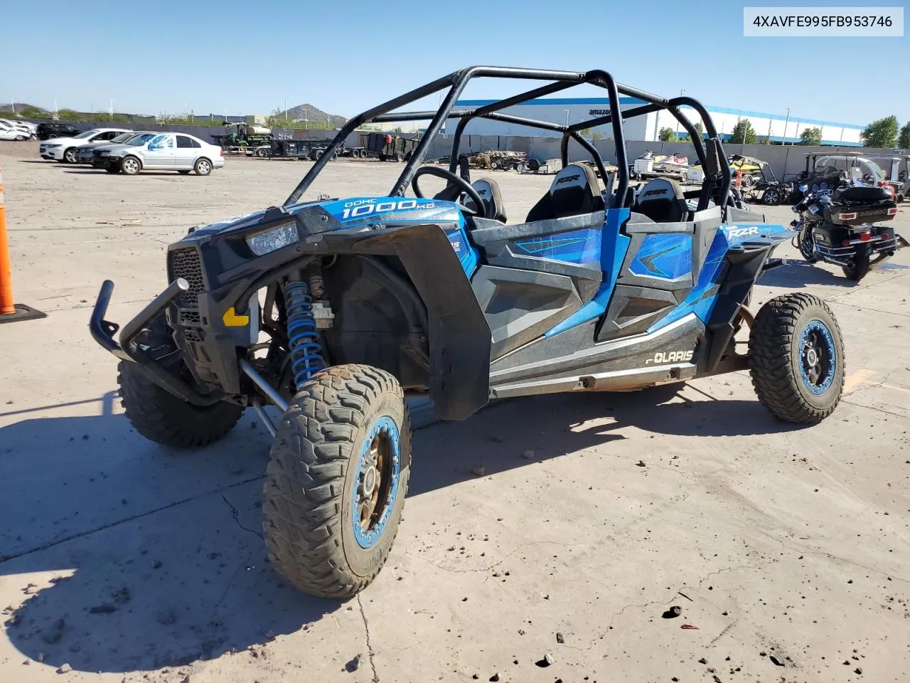 2015 Polaris Rzr Xp 4 1000 Eps VIN: 4XAVFE995FB953746 Lot: 76761154