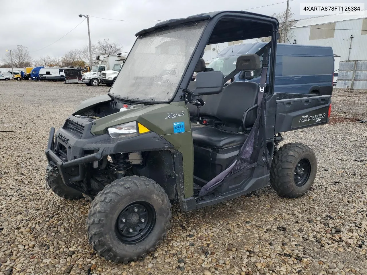 2015 Polaris Ranger Xp 900 VIN: 4XARTA878FT126384 Lot: 79086304