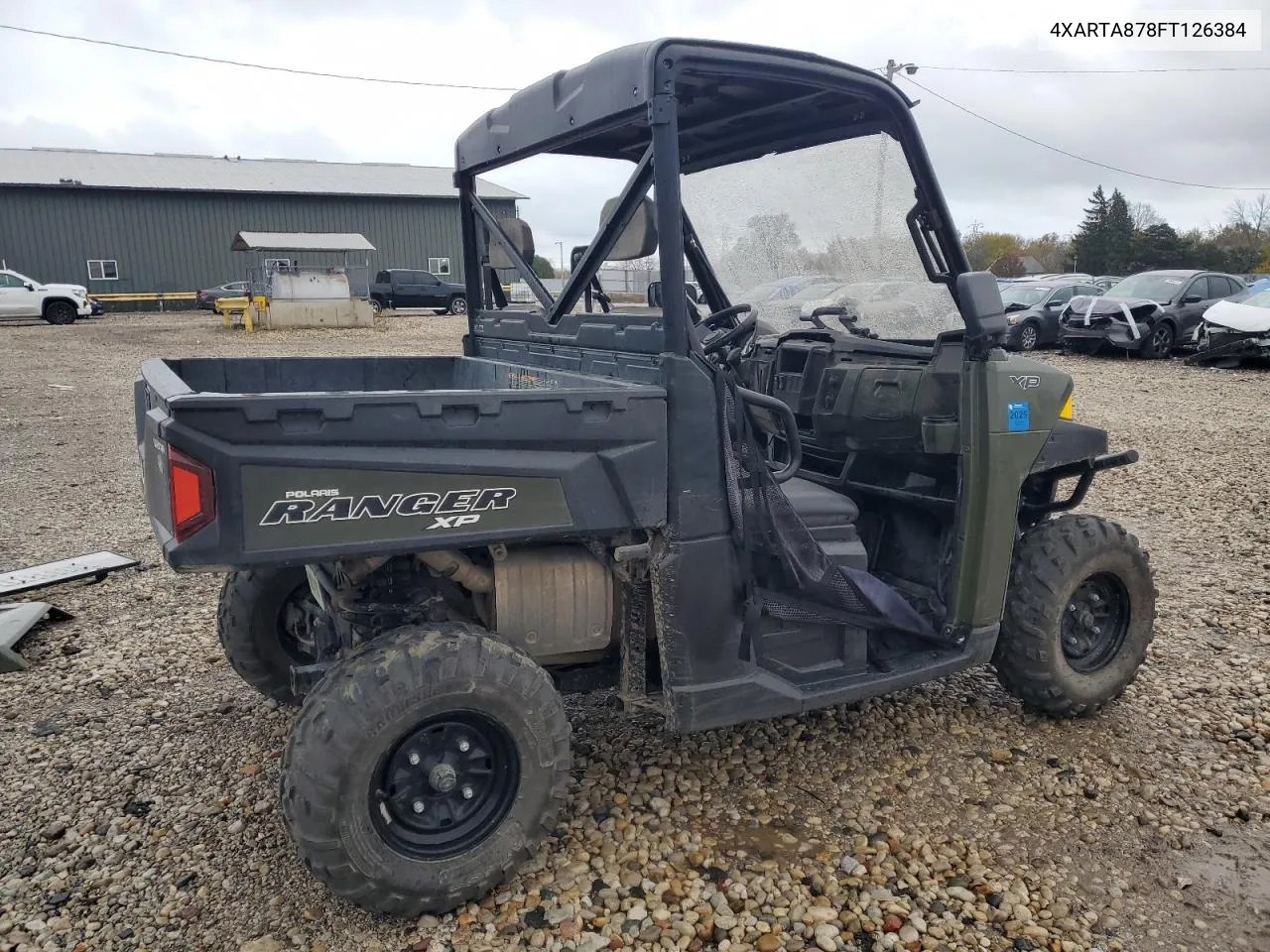 2015 Polaris Ranger Xp 900 VIN: 4XARTA878FT126384 Lot: 79086304