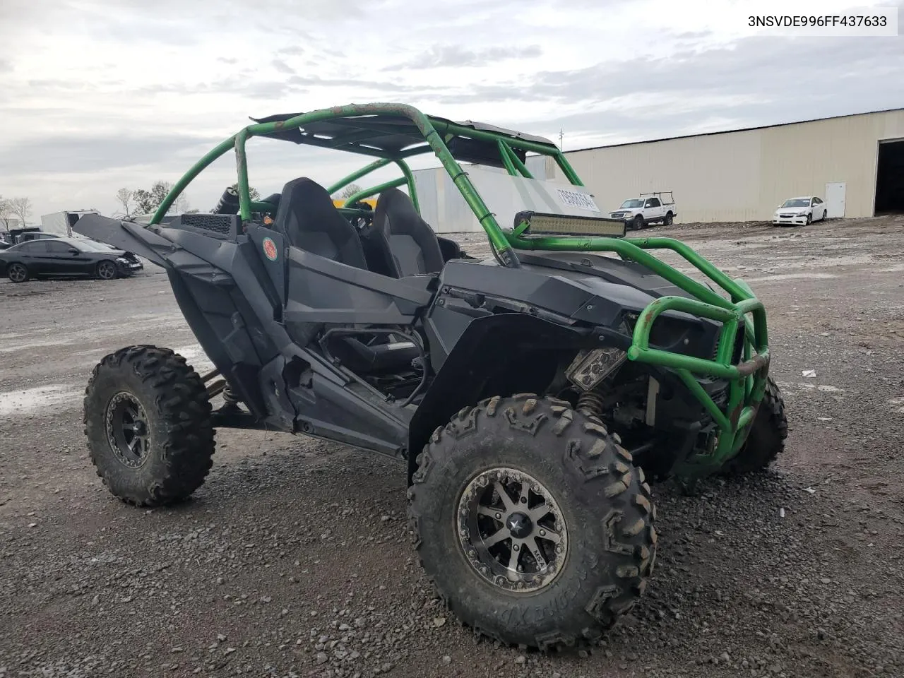 2015 Polaris Rzr Xp 1000 Eps VIN: 3NSVDE996FF437633 Lot: 79568764