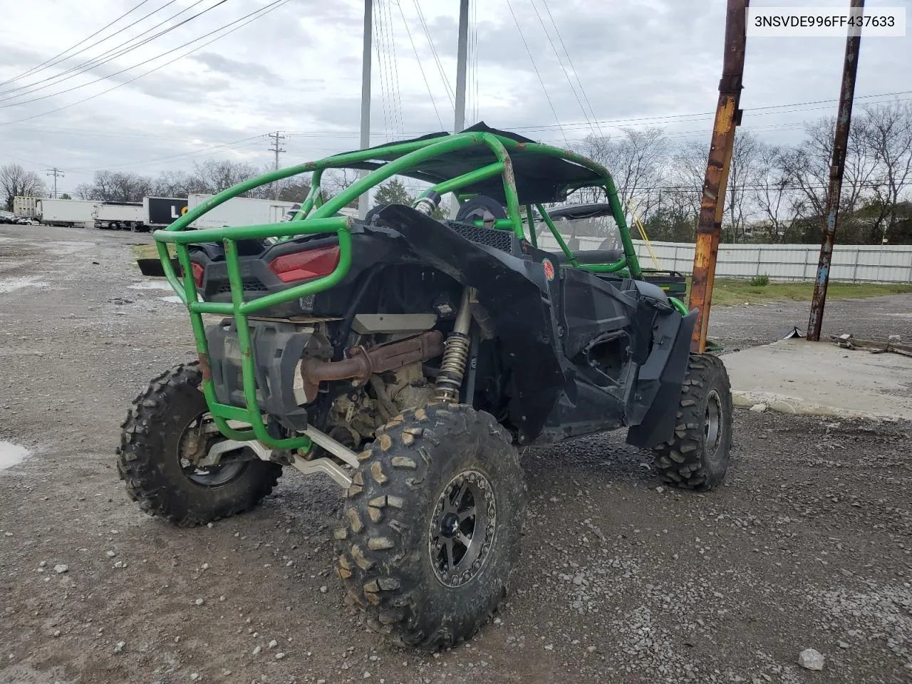 2015 Polaris Rzr Xp 1000 Eps VIN: 3NSVDE996FF437633 Lot: 79568764