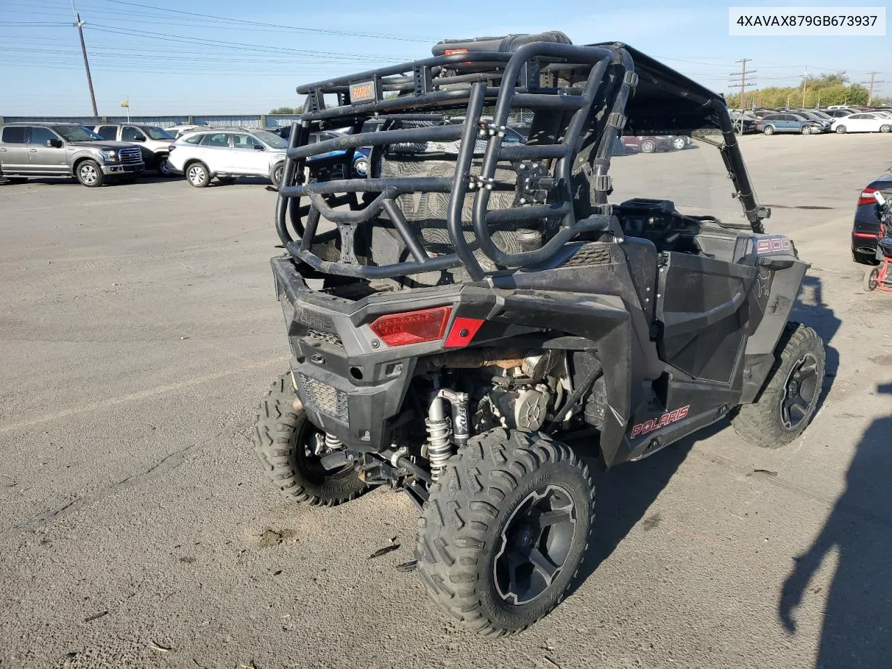 2016 Polaris Rzr 900 Xc Edition VIN: 4XAVAX879GB673937 Lot: 75471734