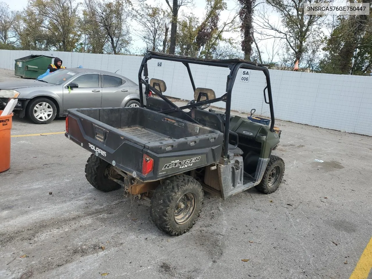 2016 Polaris Ranger 570 Full-Size VIN: 3NSRCA576GE750447 Lot: 76045784