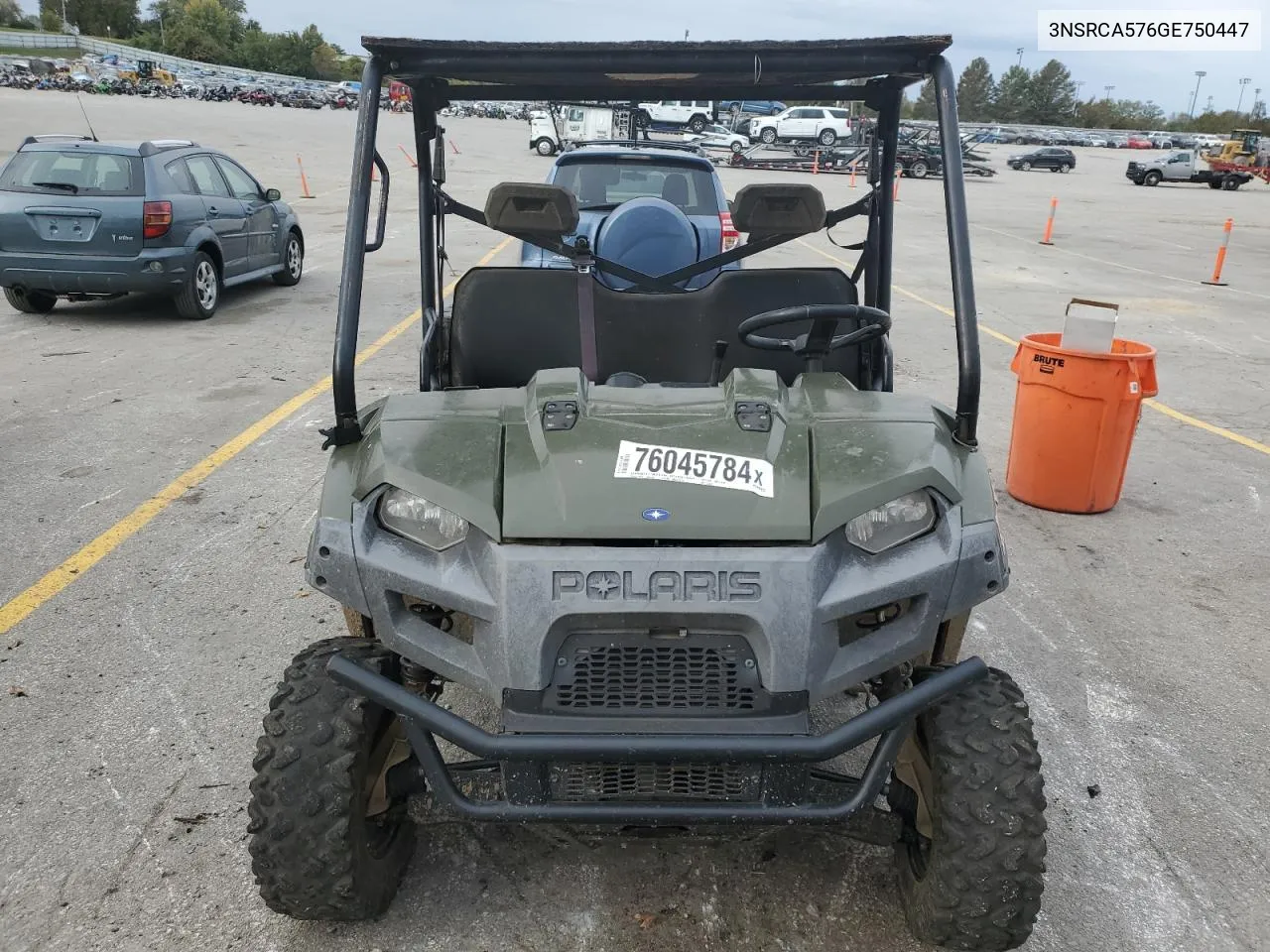 2016 Polaris Ranger 570 Full-Size VIN: 3NSRCA576GE750447 Lot: 76045784