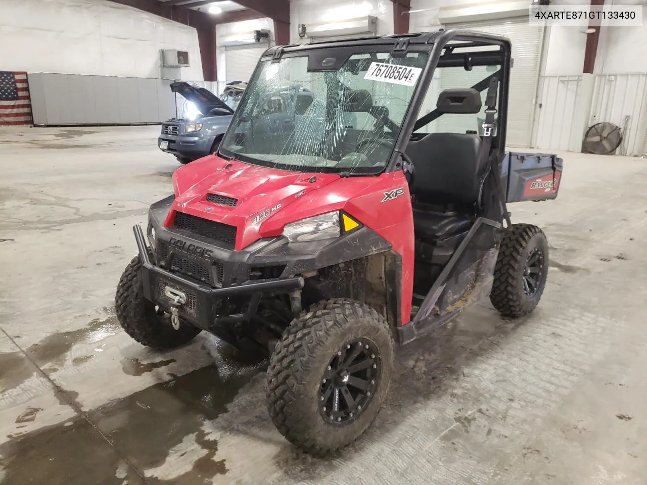 2016 Polaris Ranger Xp 900 Eps VIN: 4XARTE871GT133430 Lot: 76708504