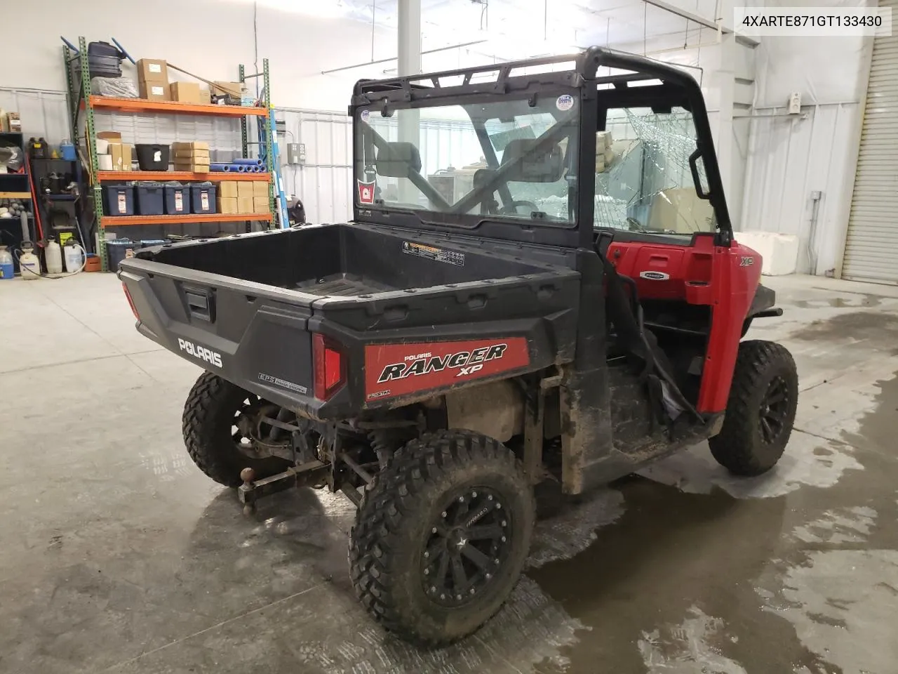 2016 Polaris Ranger Xp 900 Eps VIN: 4XARTE871GT133430 Lot: 76708504