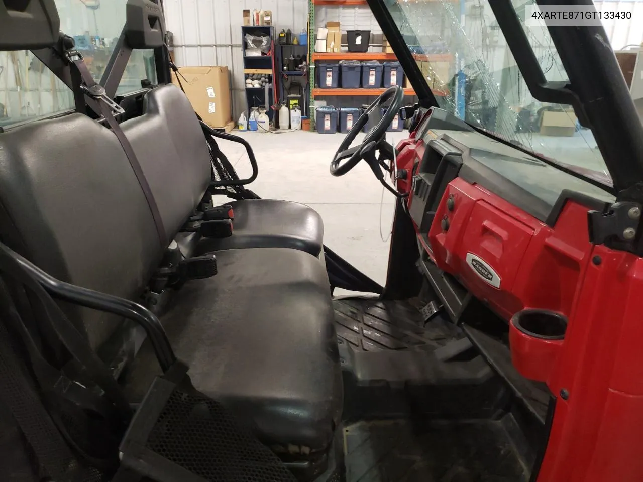 2016 Polaris Ranger Xp 900 Eps VIN: 4XARTE871GT133430 Lot: 76708504