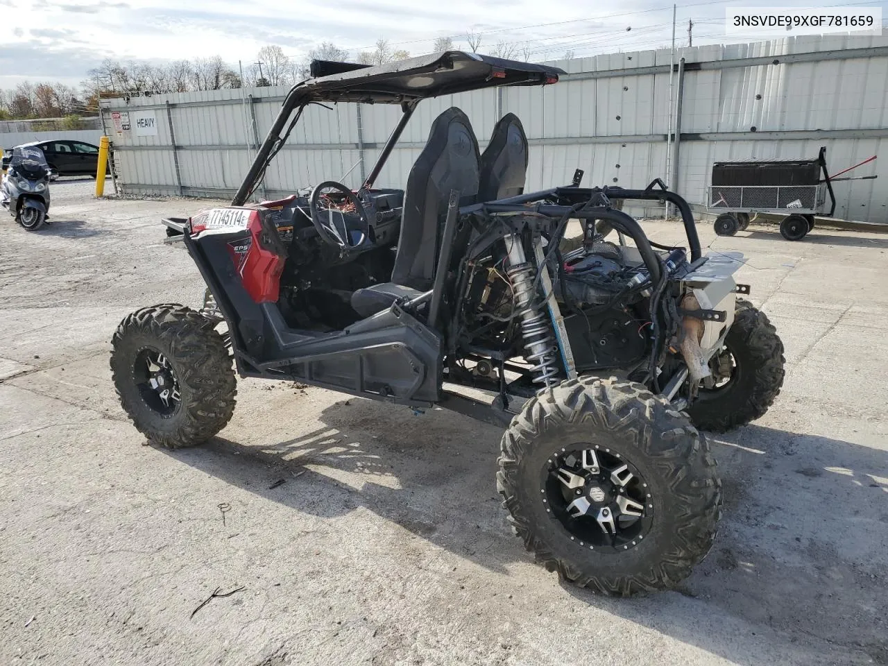 2016 Polaris Rzr Xp 1000 Eps VIN: 3NSVDE99XGF781659 Lot: 77145114