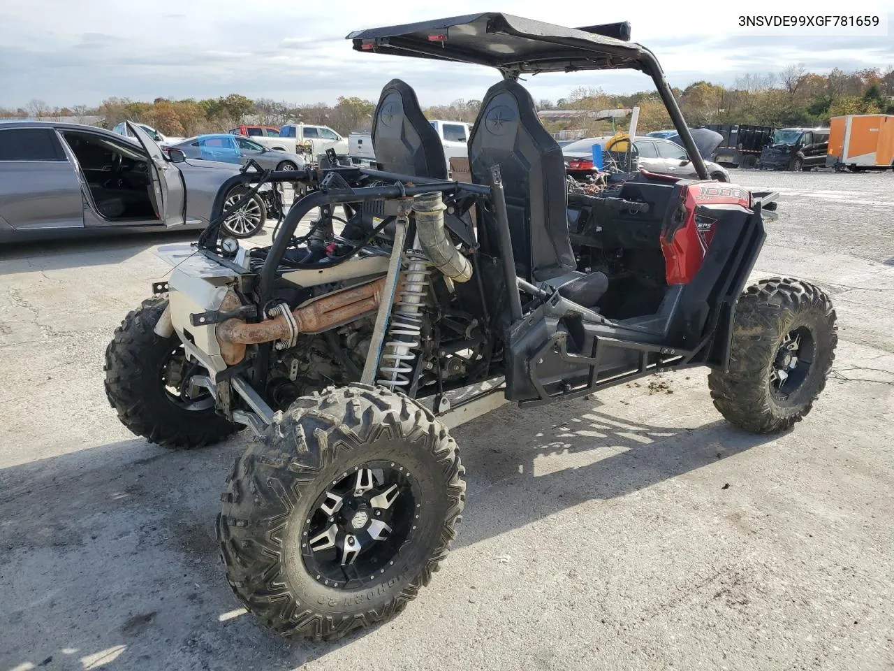 2016 Polaris Rzr Xp 1000 Eps VIN: 3NSVDE99XGF781659 Lot: 77145114