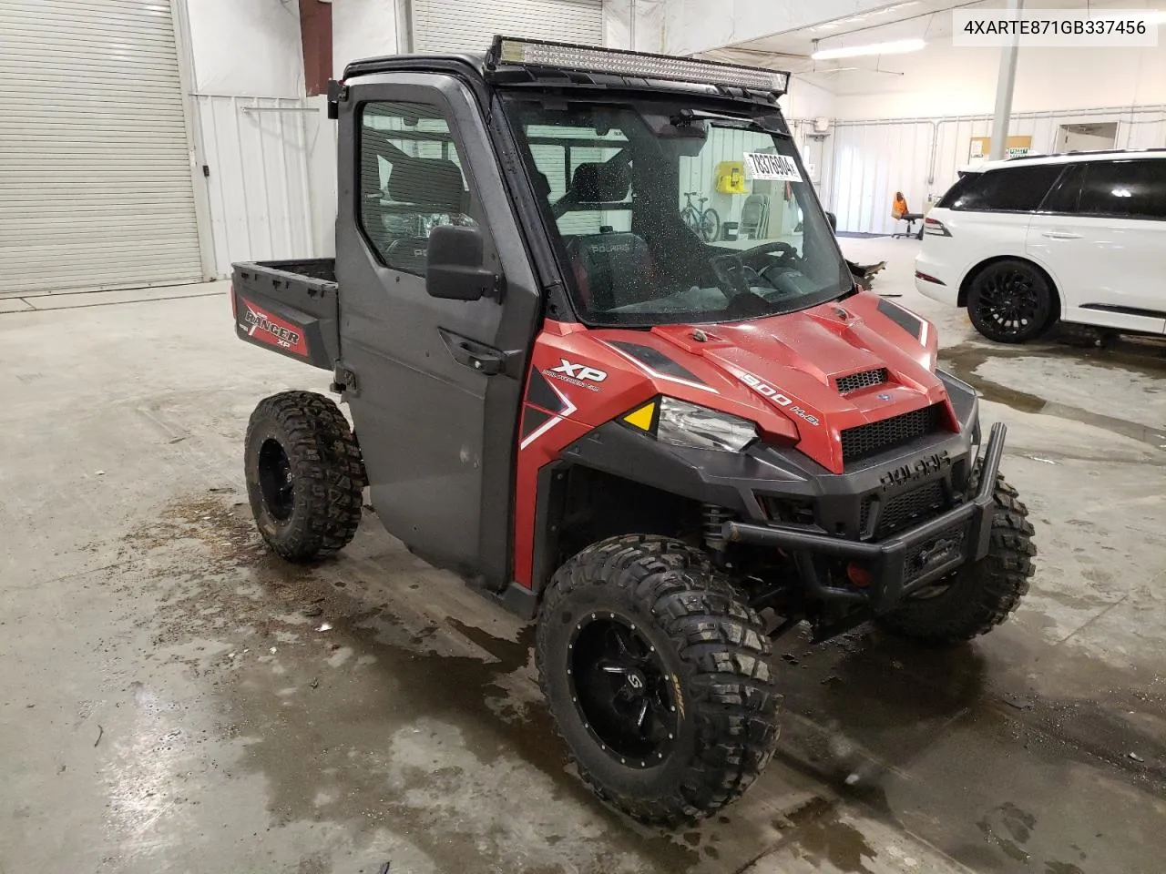 2016 Polaris Ranger Xp 900 Eps VIN: 4XARTE871GB337456 Lot: 78376904