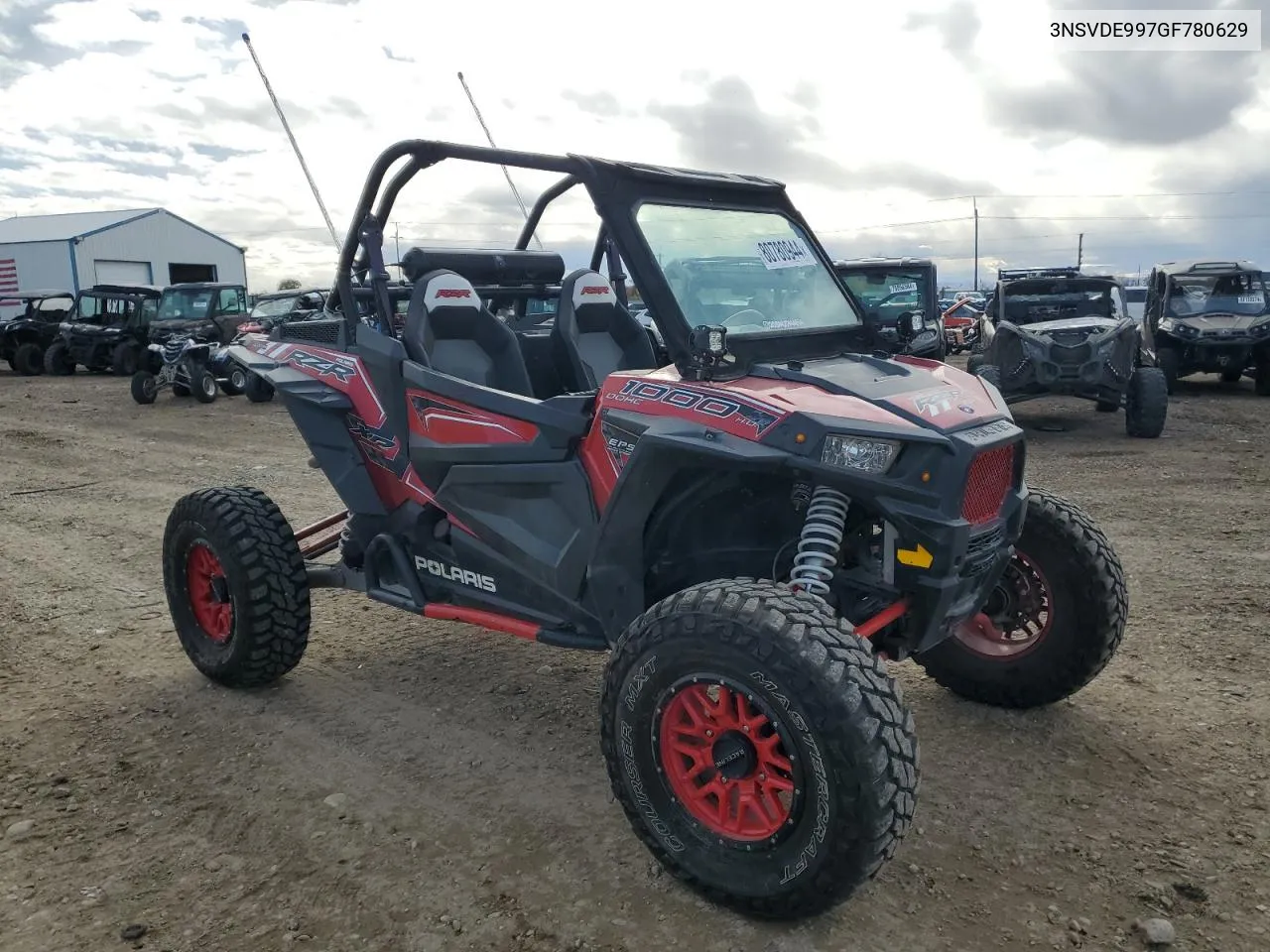 2016 Polaris Rzr Xp 1000 Eps VIN: 3NSVDE997GF780629 Lot: 80780944