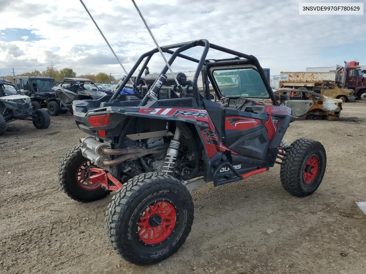 2016 Polaris Rzr Xp 1000 Eps VIN: 3NSVDE997GF780629 Lot: 80780944