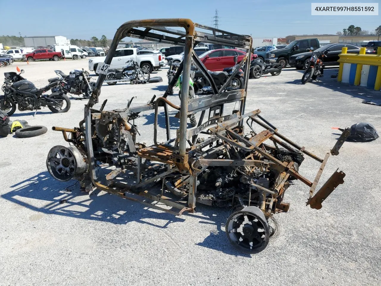 2017 Polaris Ranger Xp 1000 Eps VIN: 4XARTE997H8551592 Lot: 42798304