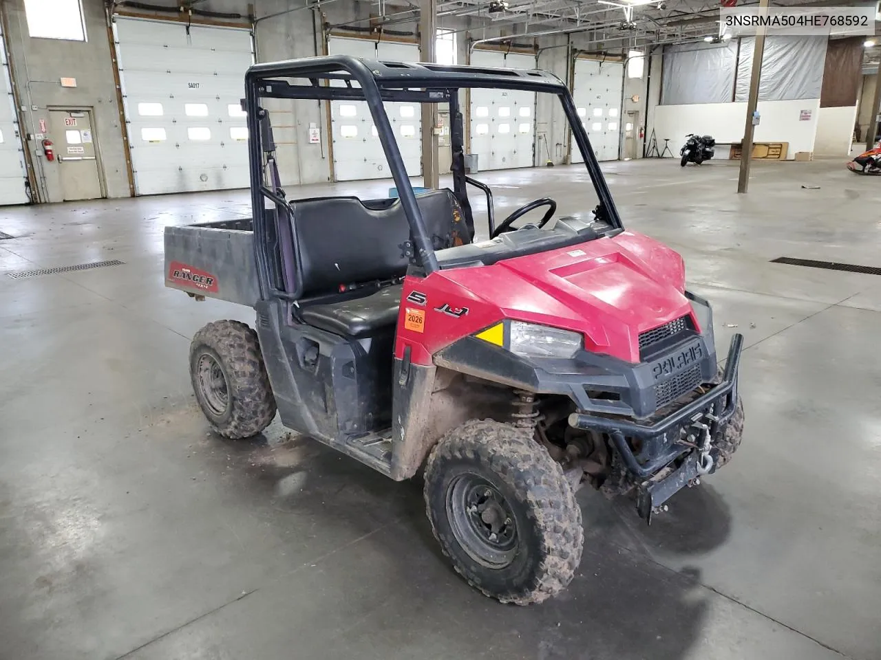 2017 Polaris Ranger 500 VIN: 3NSRMA504HE768592 Lot: 53832744