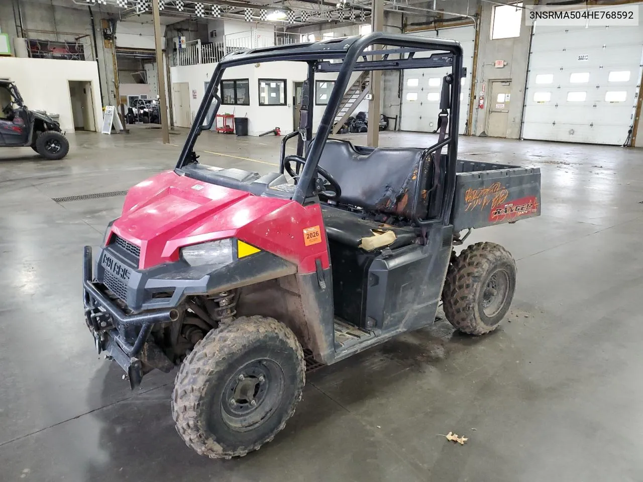 2017 Polaris Ranger 500 VIN: 3NSRMA504HE768592 Lot: 53832744