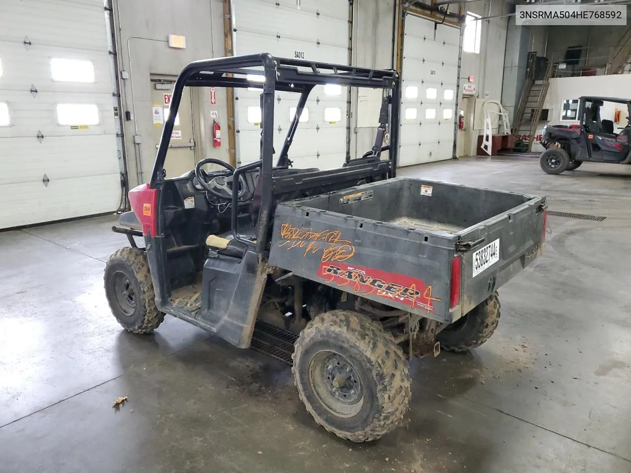 2017 Polaris Ranger 500 VIN: 3NSRMA504HE768592 Lot: 53832744