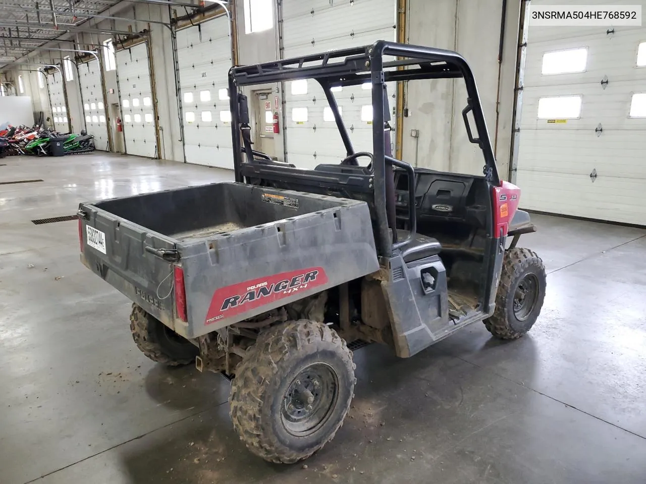 2017 Polaris Ranger 500 VIN: 3NSRMA504HE768592 Lot: 53832744