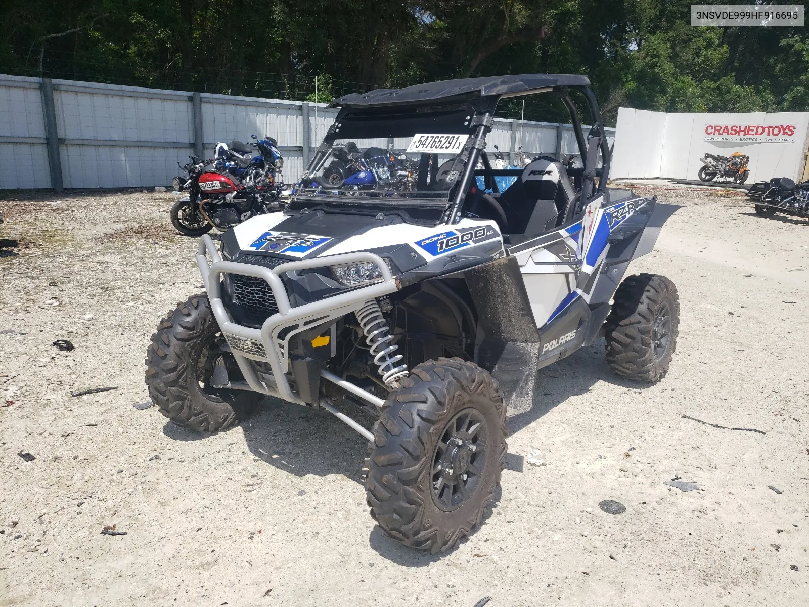 2017 Polaris Rzr Xp 1000 Eps VIN: 3NSVDE999HF916695 Lot: 54765291