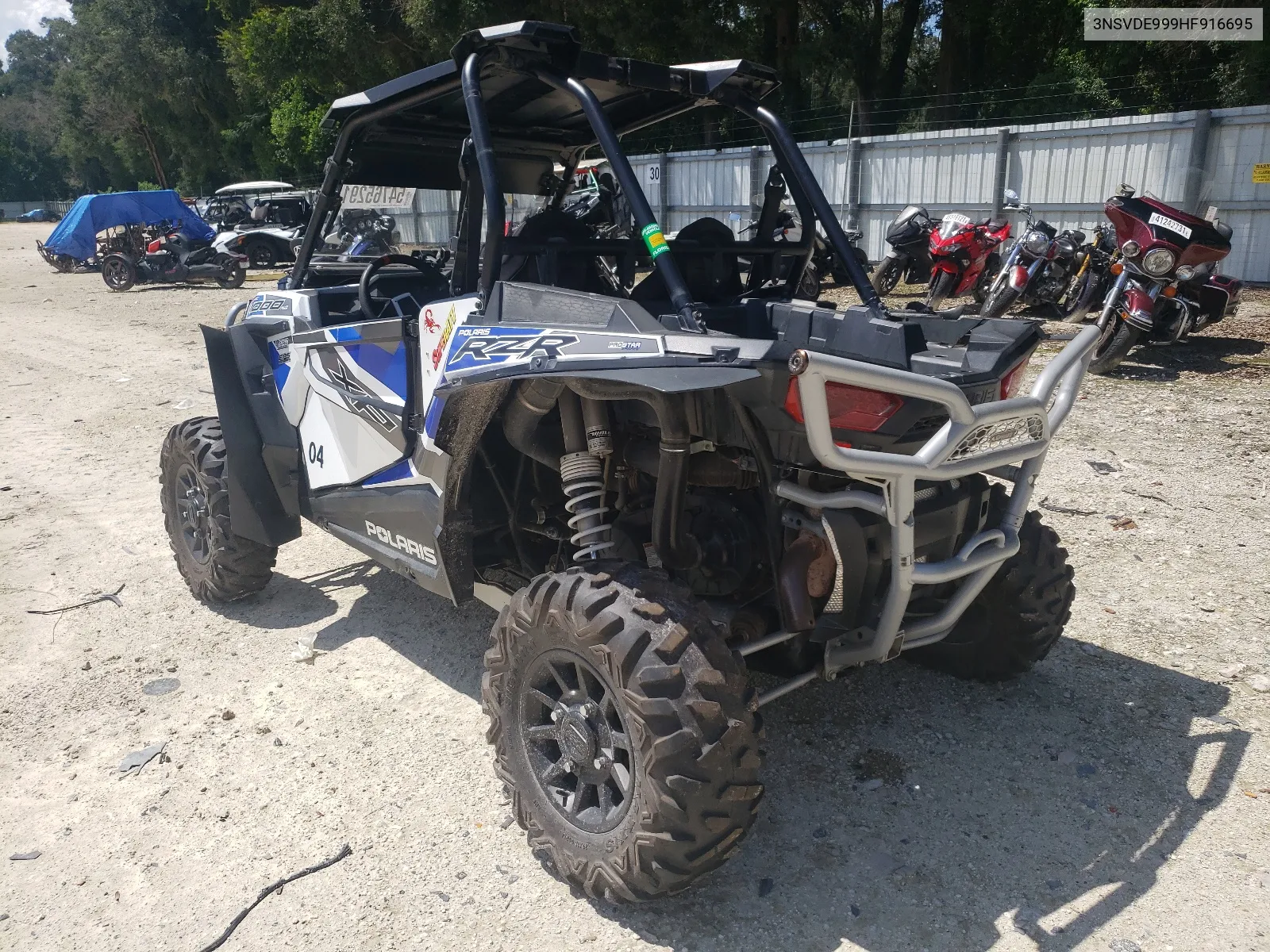 2017 Polaris Rzr Xp 1000 Eps VIN: 3NSVDE999HF916695 Lot: 54765291