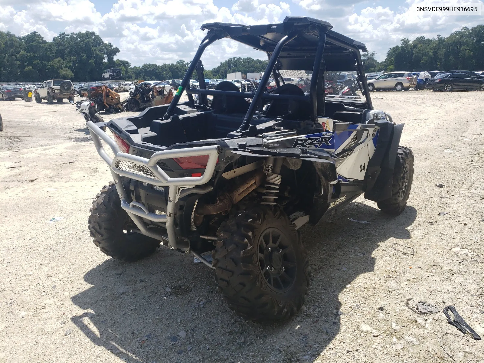 2017 Polaris Rzr Xp 1000 Eps VIN: 3NSVDE999HF916695 Lot: 54765291