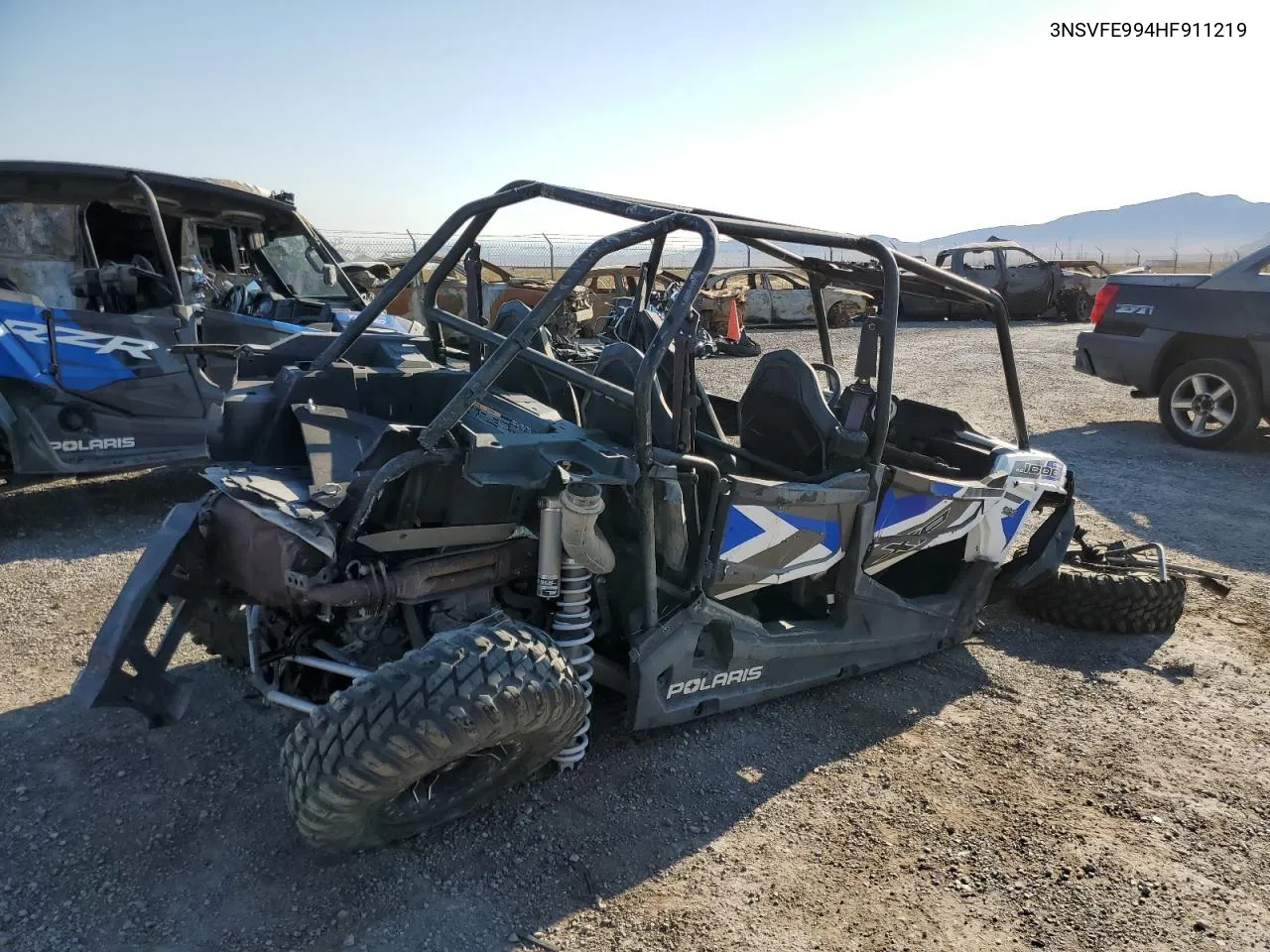 2017 Polaris Rzr Xp 4 1000 Eps VIN: 3NSVFE994HF911219 Lot: 62302914