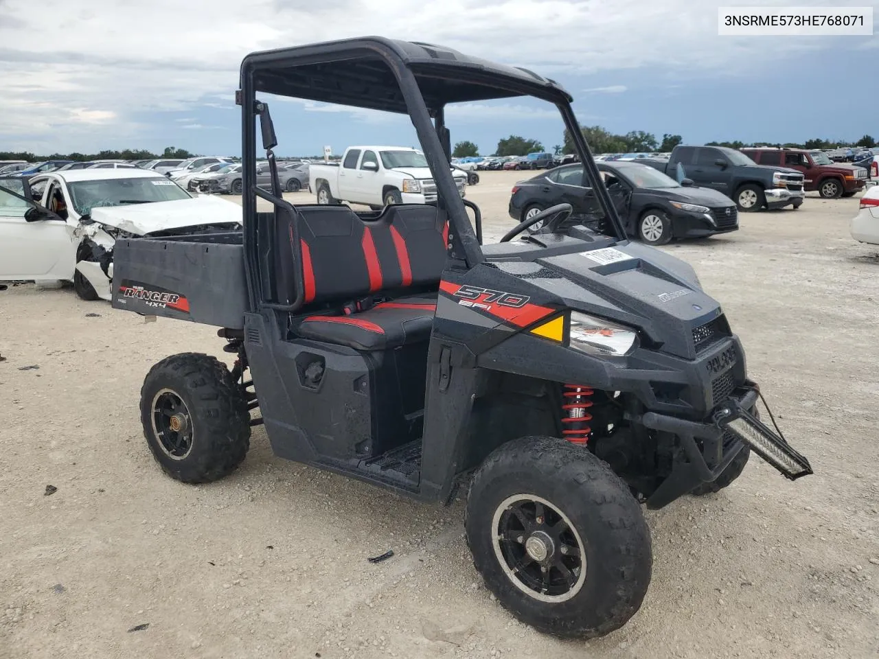 2017 Polaris Ranger 570 Eps VIN: 3NSRME573HE768071 Lot: 71024054