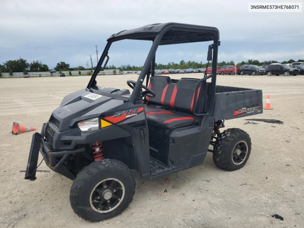 2017 Polaris Ranger 570 Eps VIN: 3NSRME573HE768071 Lot: 71024054