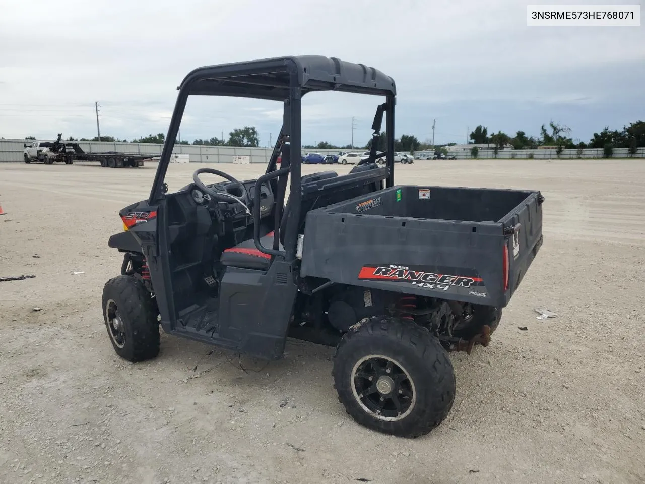 2017 Polaris Ranger 570 Eps VIN: 3NSRME573HE768071 Lot: 71024054