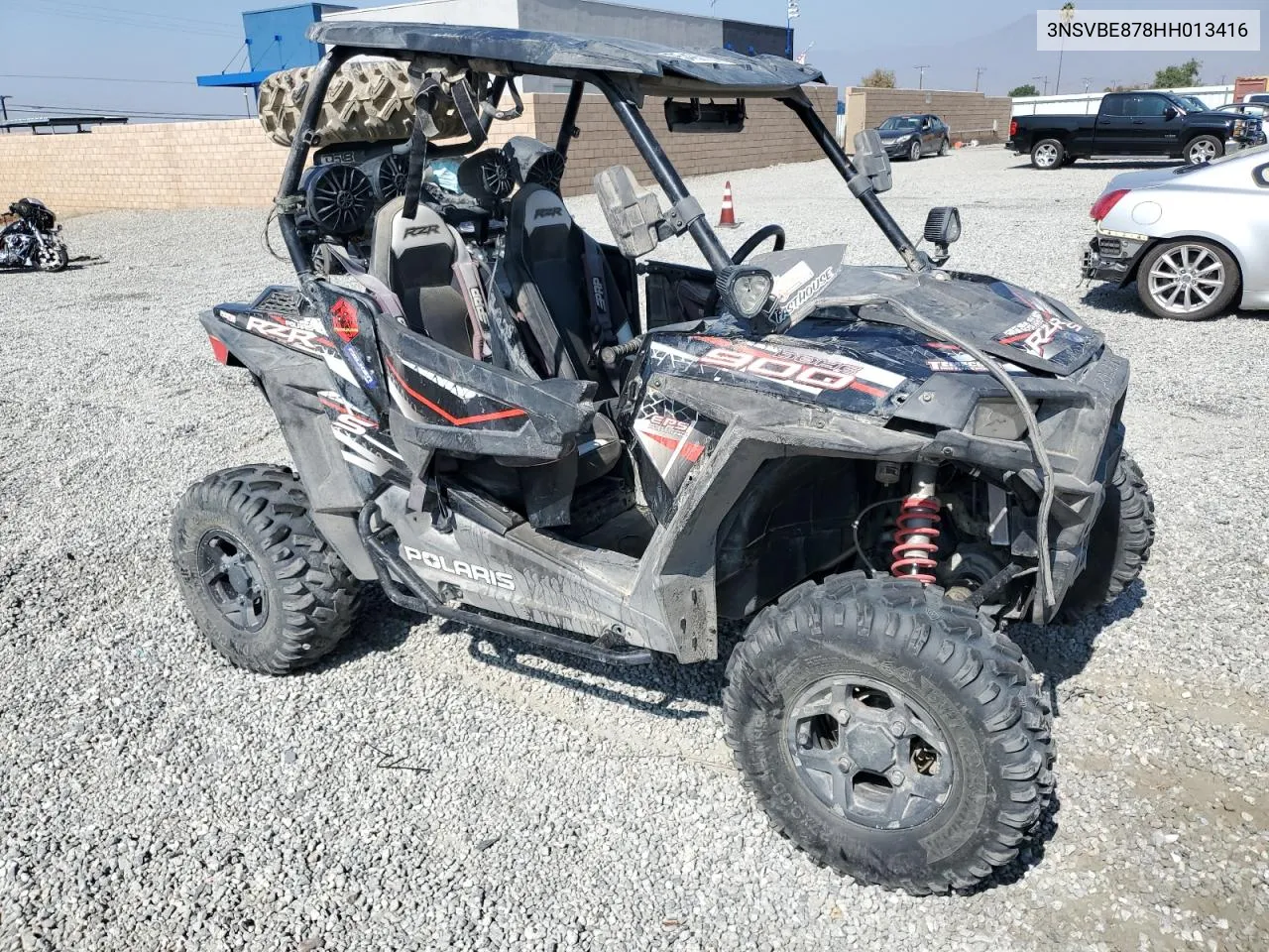 2017 Polaris Rzr S 900 Eps VIN: 3NSVBE878HH013416 Lot: 75492154