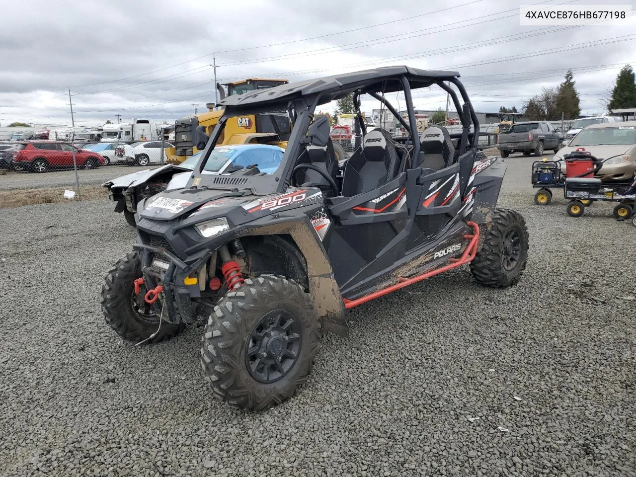 2017 Polaris Rzr 4 900 Eps VIN: 4XAVCE876HB677198 Lot: 76118914