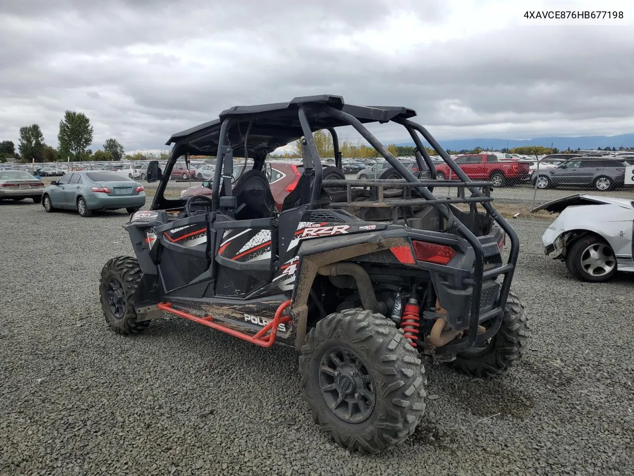 2017 Polaris Rzr 4 900 Eps VIN: 4XAVCE876HB677198 Lot: 76118914