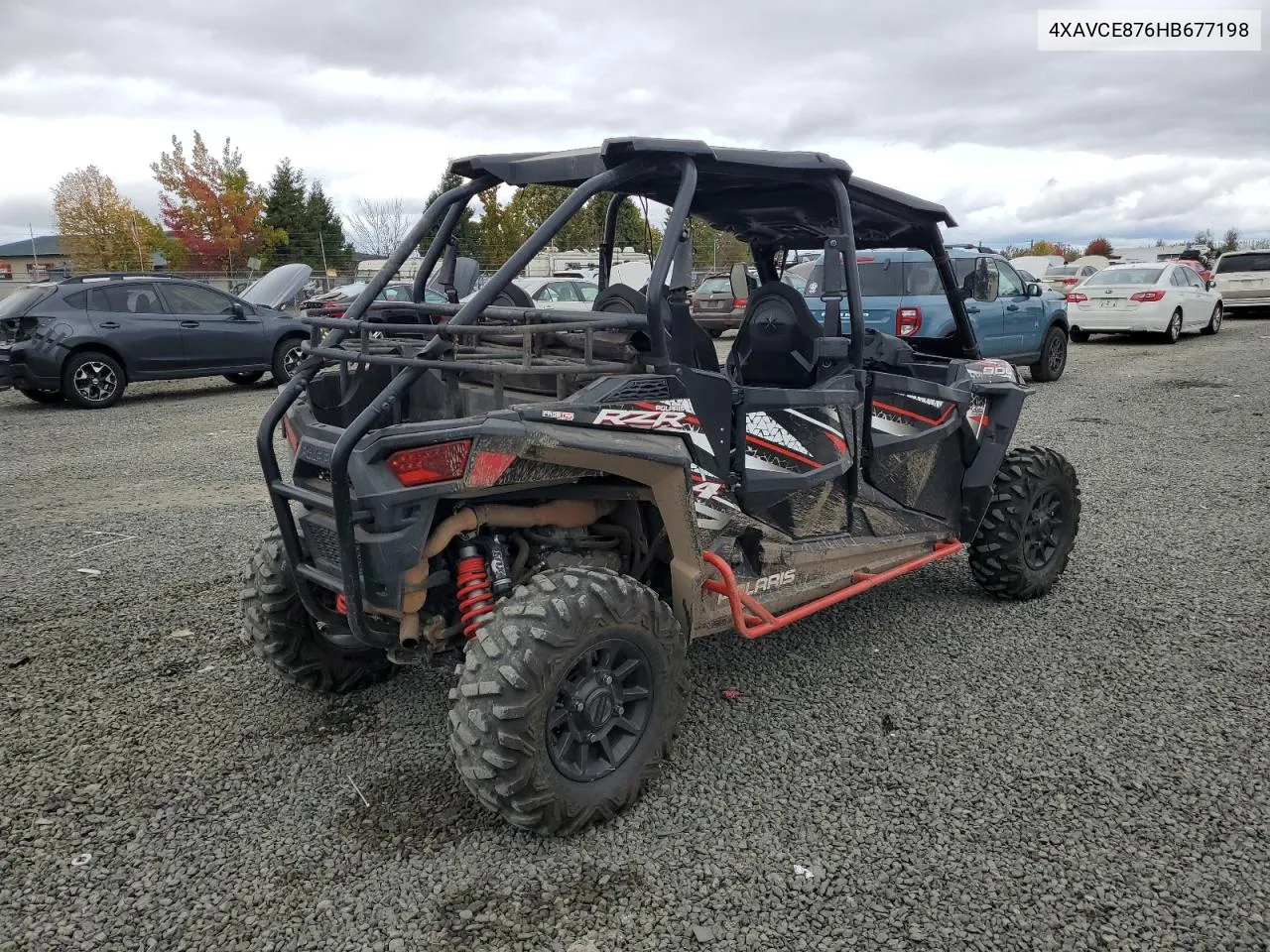 2017 Polaris Rzr 4 900 Eps VIN: 4XAVCE876HB677198 Lot: 76118914