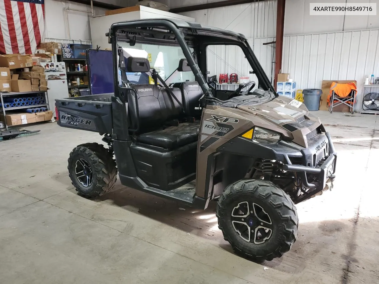 2017 Polaris Ranger Xp 1000 Eps VIN: 4XARTE990H8549716 Lot: 77133614