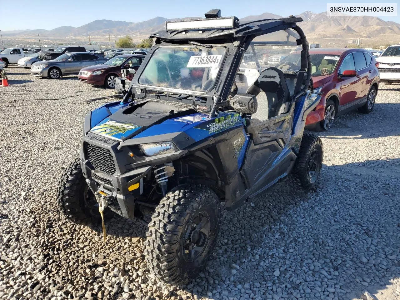 2017 Polaris Rzr 900 Eps VIN: 3NSVAE870HH004423 Lot: 77363844