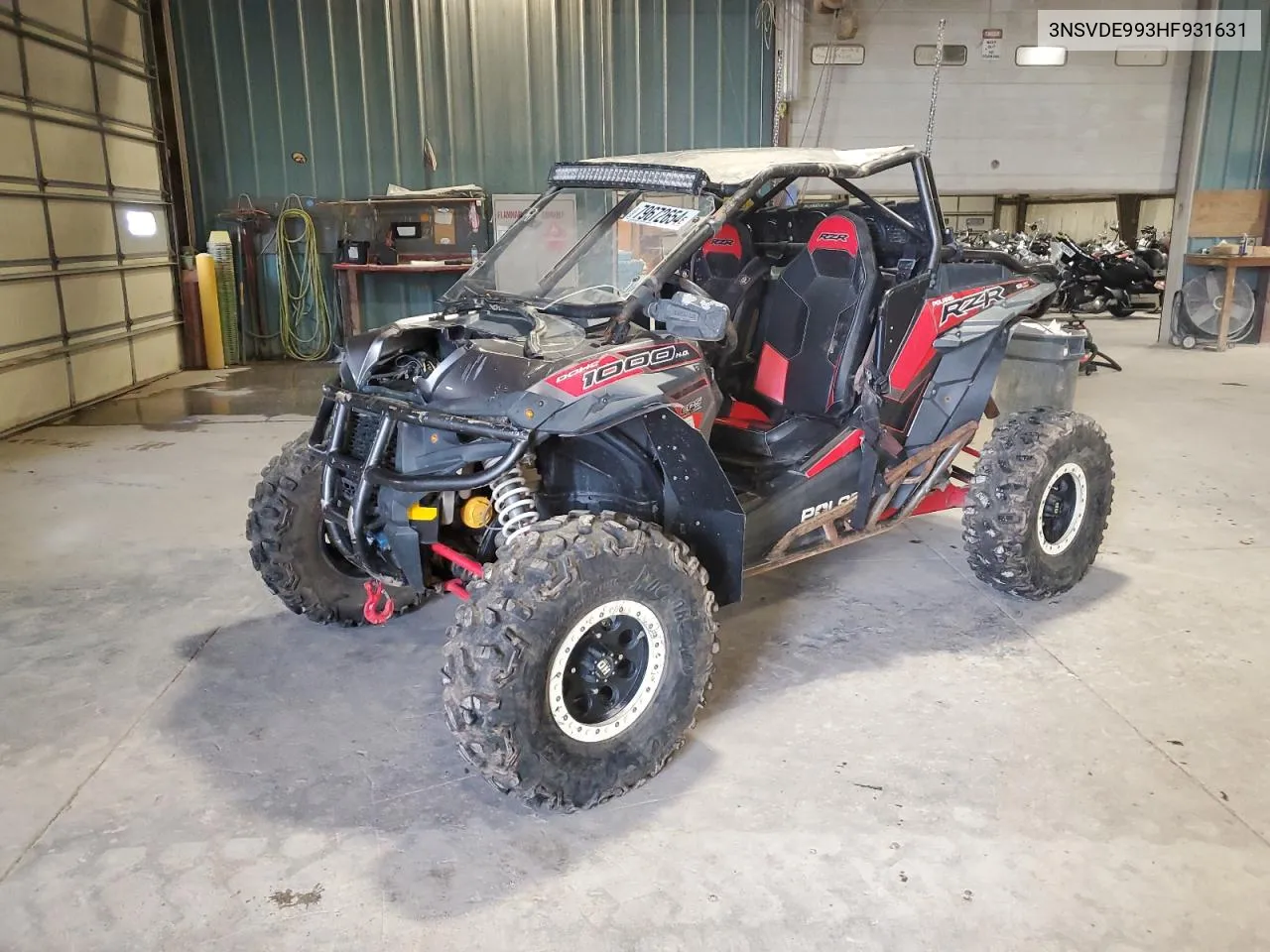 2017 Polaris Rzr Xp 1000 Eps VIN: 3NSVDE993HF931631 Lot: 79672654