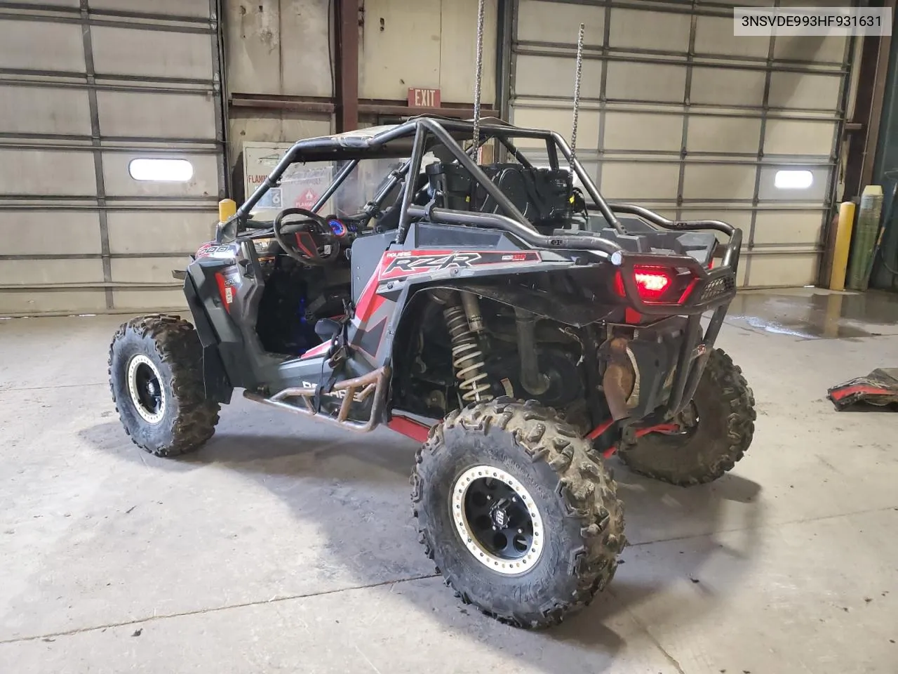 2017 Polaris Rzr Xp 1000 Eps VIN: 3NSVDE993HF931631 Lot: 79672654