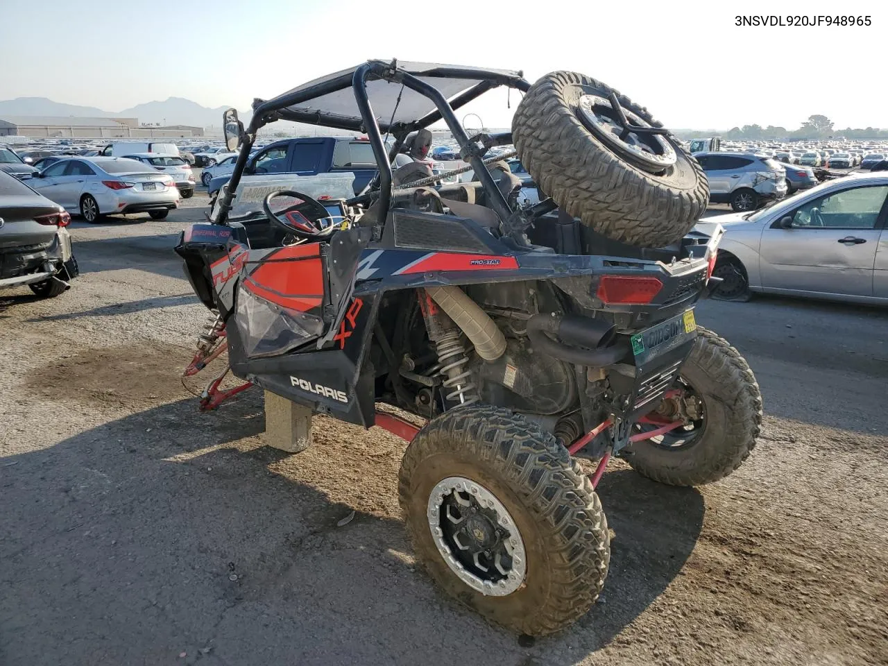 2018 Polaris Rzr Xp Turbo Eps Dynamix Edition VIN: 3NSVDL920JF948965 Lot: 70449984